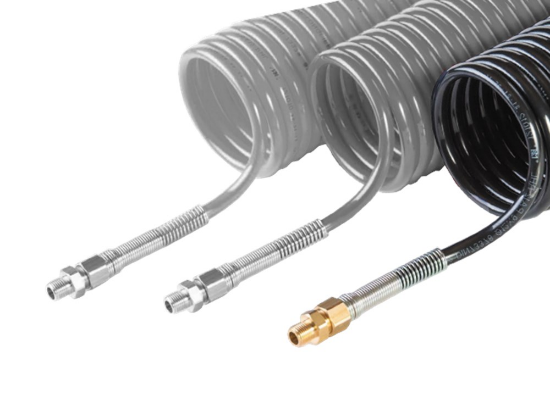 Afbeeldingen van Spiraal PA DIN74323 9X12MM AK zwart WL5,7M