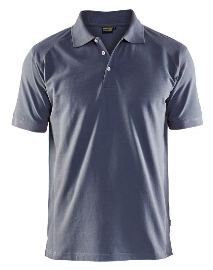 Afbeeldingen van BLÅKLÄDER Poloshirt piqué 3324 grijs M