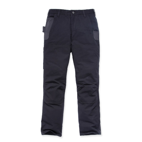 Afbeeldingen van CARHARTT Steel werkbroek dubbele voorkant 103160 zwart W30/L30