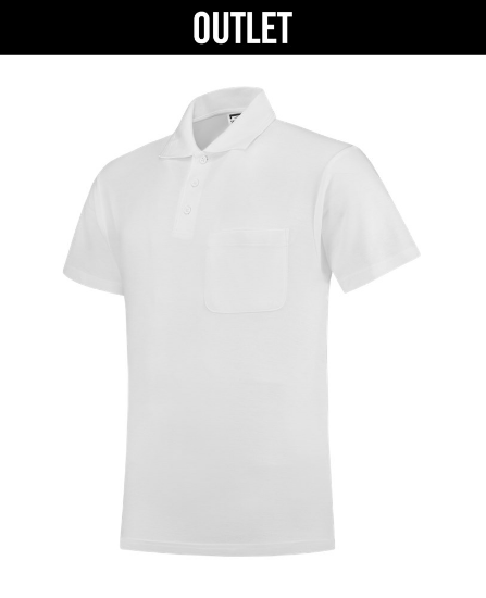 Afbeeldingen van TRICORP Poloshirt met borstzak 201011 wit XL