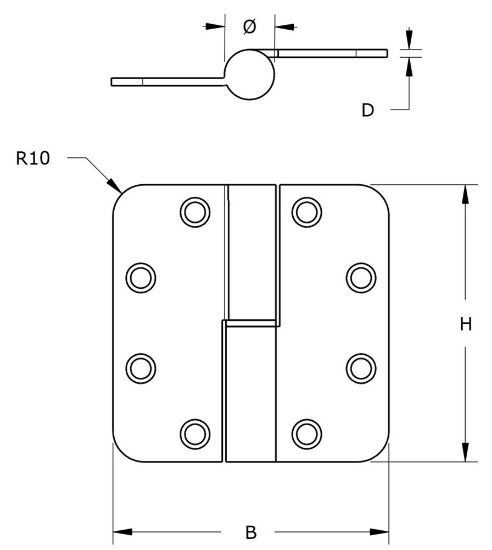 Afbeeldingen van DX Kogelstiftpaumelle