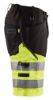 Afbeeldingen van BLÅKLÄDER Short met stretch 1541 zwart/High Vis geel C60