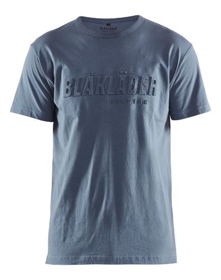 Afbeeldingen van BLÅKLÄDER T-shirt 3D 3531 gevoelloos blauw S