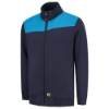 Afbeeldingen van TRICORP Sweatvest bi-colour Naden 302014 inkt/turquoise 3XL