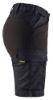 Afbeeldingen van BLÅKLÄDER Short service dames denim met stretch 7137 marineblauw/zwart C40