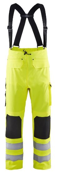 Afbeeldingen van BLÅKLÄDER Regenbroek LEVEL 2 1302 High Vis geel M