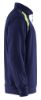 Afbeeldingen van BLÅKLÄDER Sweater bi-colour met halve rits 3353 marineblauw/High Vis geel 2XL