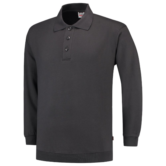 Afbeeldingen van TRICORP Polosweater met boord 301005 donkergrijs 2XL