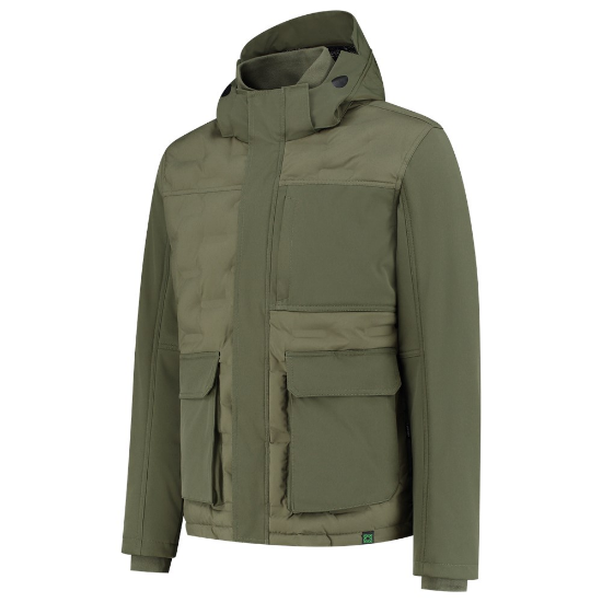 Afbeeldingen van TRICORP Puffer jack Rewear 402711 army 5XL