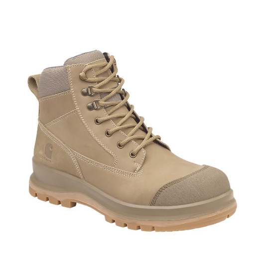 Afbeeldingen van CARHARTT Werkschoen met rits Detroit 6" S3 400010 donker khaki 38
