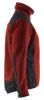 Afbeeldingen van BLÅKLÄDER Gebreid vest met softshell dames 5943 gebrand rood/zwart XS