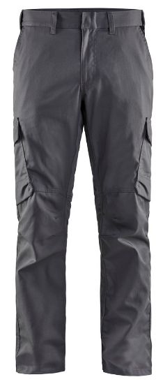 Afbeeldingen van BLÅKLÄDER Werkbroek industrie met stretch 1444 medium grijs/zwart D112