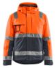 Afbeeldingen van BLÅKLÄDER Winterjas 4870 High Vis oranje/medium grijs S