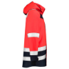 Afbeeldingen van TRICORP Parka High Vis bi-colour 403020 fluor rood/inkt S