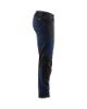 Afbeeldingen van BLÅKLÄDER Werkbroek service met stretch 1456 donker marineblauw/zwart D96