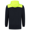 Afbeeldingen van TRICORP Sweater High Vis met capuchon 303005 inkt/fluor geel L