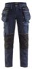 Afbeeldingen van BLÅKLÄDER Werkbroek dames denim met stretch X1900 7990 marineblauw/zwart D25
