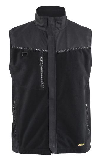 Afbeeldingen van BLÅKLÄDER Winddicht fleecevest 3855 zwart XS