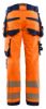Afbeeldingen van BLÅKLÄDER Werkbroek met 4-weg stretch 1122 High Vis oranje/marineblauw D96