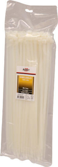 Afbeeldingen van KELFORT Bundelbandjes nylon transparant 380X7,6MM