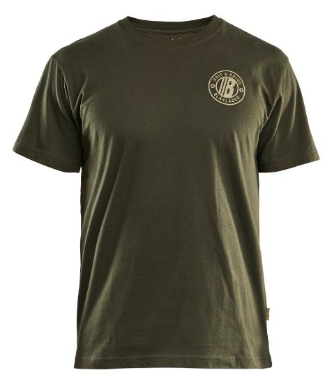 Afbeeldingen van BLÅKLÄDER T-shirt Grit Vlag 9420 donker herfstgroen XS