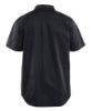 Afbeeldingen van BLÅKLÄDER Overhemd Twill met korte mouwen 3296 zwart 2XL