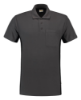 Afbeeldingen van TRICORP Poloshirt bi-colour met borstzak 202002 donkergrijs/zwart 5XL