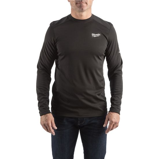 Afbeeldingen van MILWAUKEE T-Shirt long sleeve warm weather WWLSBL zwart S