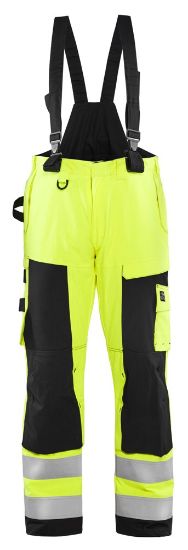 Afbeeldingen van BLÅKLÄDER Winterwerkbroek Multinorm 1868 High Vis geel/marineblauw C48