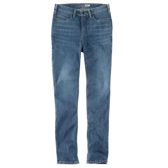 Afbeeldingen van CARHARTT Jeans tapered rugged flex dames 104976 laurel W8/REG