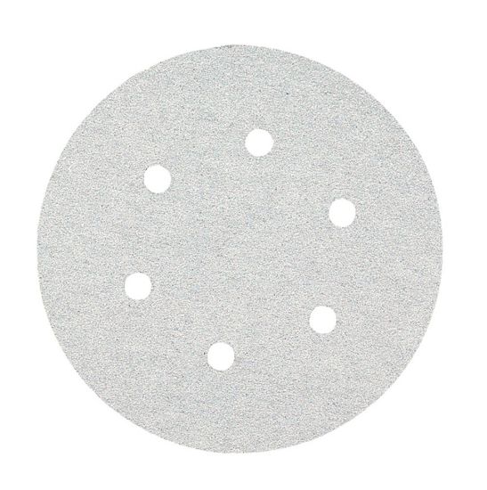 Afbeeldingen van HIKOKI Schuurschijf velcro wit 150MM K320 753149 10x