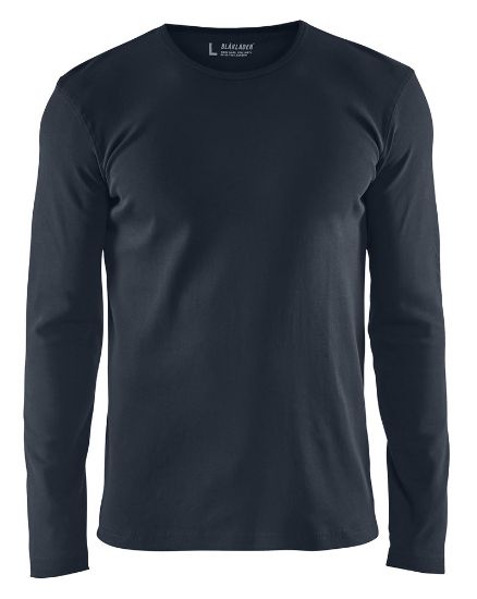 Afbeeldingen van BLÅKLÄDER T-shirt met lange mouwen 3314 donker marineblauw XL