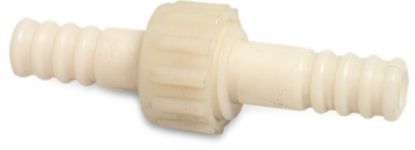 Afbeeldingen van Koppeling nylon wit 13MM slangtule 16bar