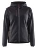 Afbeeldingen van BLÅKLÄDER Gebreid jack dames met softshell 5941 donkergrijs/zwart M