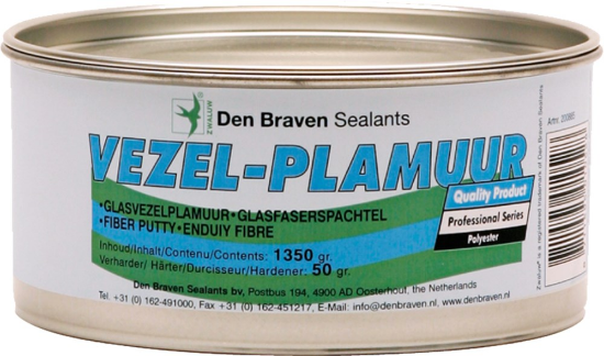 Afbeeldingen van ZWALUW Vezel-plamuur 1400g
