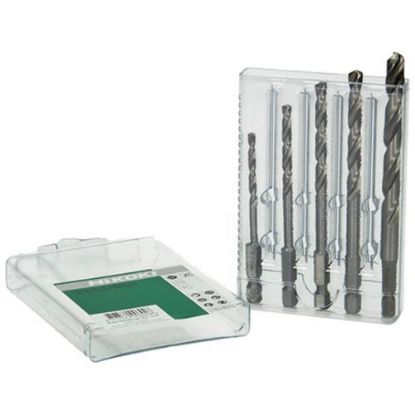 Afbeeldingen van Metaalboren HSS-G ¼" zeskant aansluiting 5x