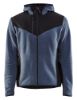Afbeeldingen van BLÅKLÄDER Gebreid jack met softshell 5940 gevoelloos blauw/donkerblauw L