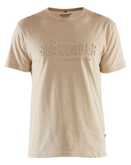Afbeeldingen van BLÅKLÄDER T-shirt 3D 3531 zand L