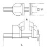 Afbeeldingen van BETA Bankschroef parallel 100MM 1599P 100