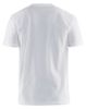 Afbeeldingen van BLÅKLÄDER T-shirt bi-colour 3379 wit/donkergrijs M