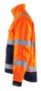 Afbeeldingen van BLÅKLÄDER Jack ongevoerd 4023 High Vis oranje/marineblauw S