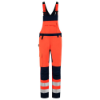 Afbeeldingen van TRICORP Amerikaanse overall High Vis bi-colour 753005 fluor rood/inkt 48