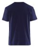 Afbeeldingen van BLÅKLÄDER T-shirt bi-colour 3379 marineblauw/High Vis geel 2XL