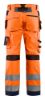 Afbeeldingen van BLÅKLÄDER Werkbroek met ventilatie 1565 High Vis oranje/marineblauw C60