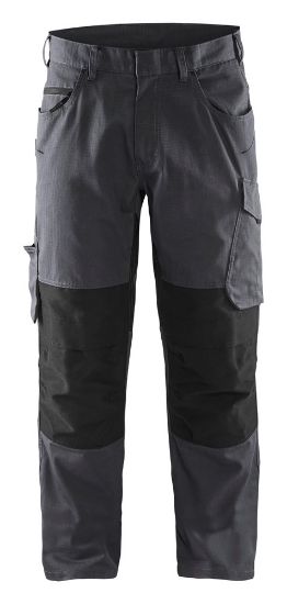 Afbeeldingen van BLÅKLÄDER Werkbroek service met stretch 1495 medium grijs/zwart C44