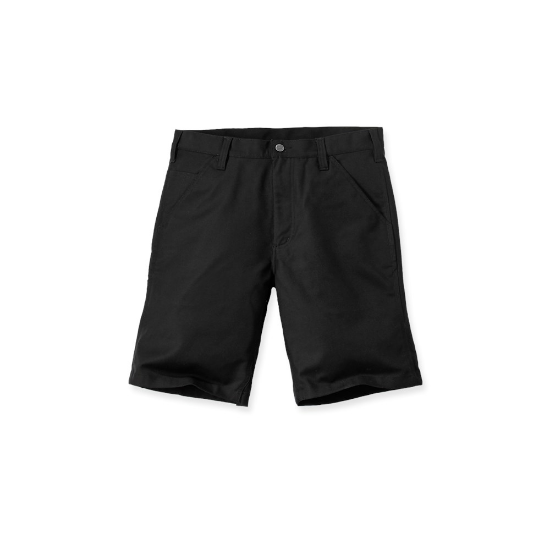 Afbeeldingen van CARHARTT Canvas short rugged stretch 103111 zwart W28