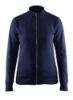 Afbeeldingen van BLÅKLÄDER Sweatshirt dames met rits 3372 marineblauw 3XL