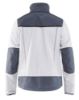 Afbeeldingen van BLÅKLÄDER Fleecejack winddicht 4955 wit/grijs 3XL