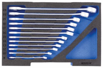 Afbeeldingen van GEDORE Ringsteeksleutelset 1100 CT1-7 in 1/2 L-BOXX 136 module 12x