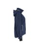 Afbeeldingen van BLÅKLÄDER Shelljack dames met stretch 4403 donker marineblauw/High Vis geel L